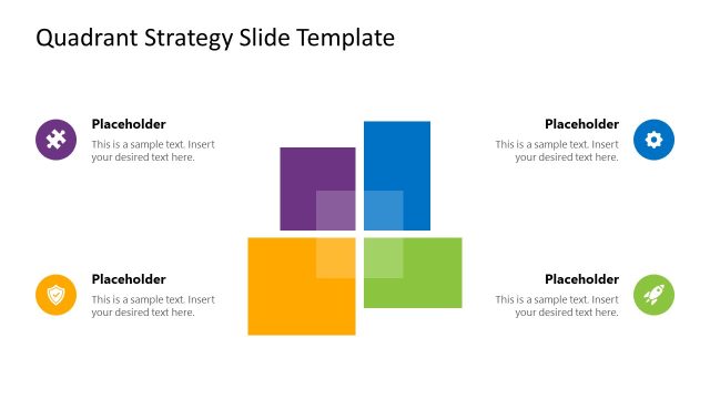 Editable Free Quadrant Strategy Slide Template
