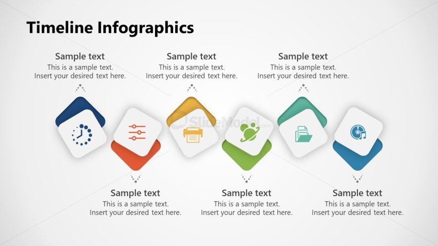 Free Timeline Infographics Template for PowerPoint 