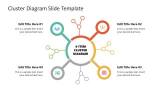 Free Cluster Diagram Slide Template Slide