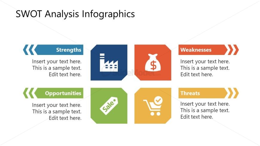 Free SWOT Infographics PowerPoint Slide 