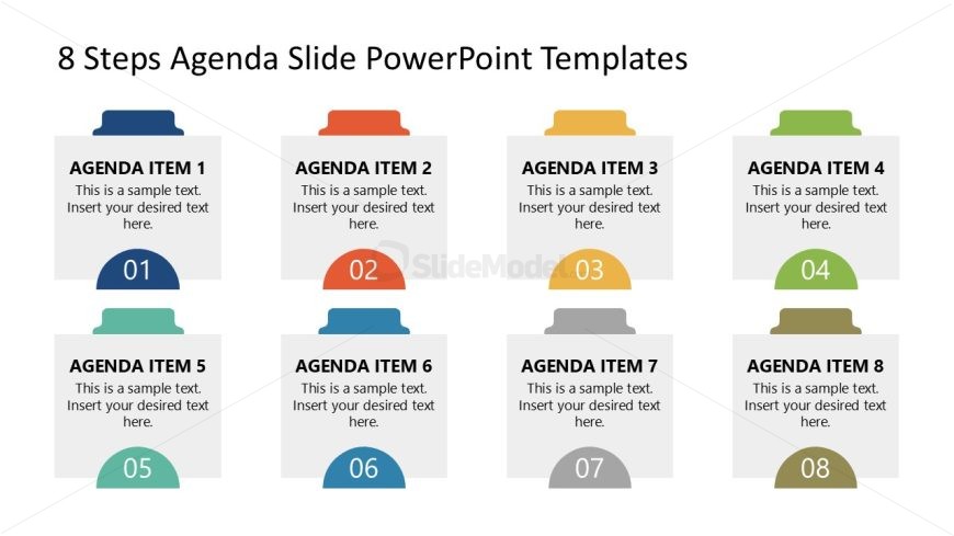 Free Square Design Nine Agenda Items