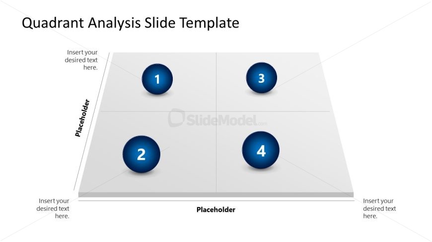 Free 3D Quadrants Analysis Template for PowerPoint 