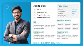 Customizable Free User Persona Presentation Template