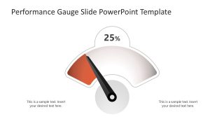 Free Performance Gauge Template PPT Template 