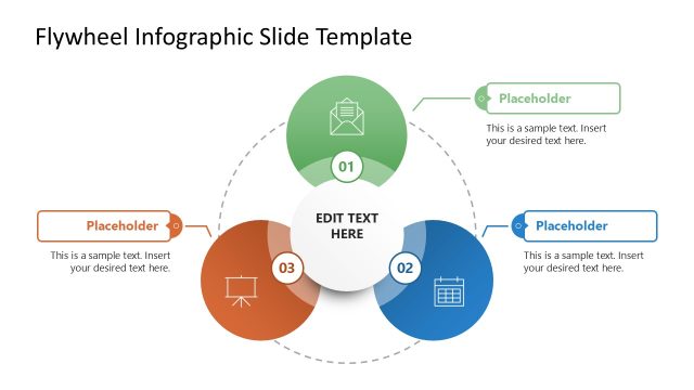 Free Flywheel Infographic Slide PowerPoint Template