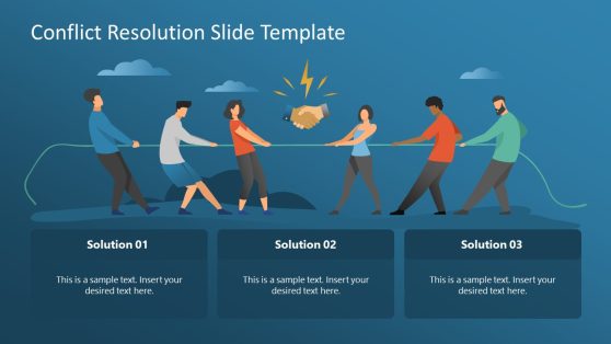Free Conflict Resolution Slide Presentation Template
