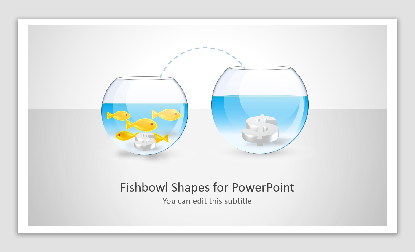 Fishbowl Shapes For PowerPoint