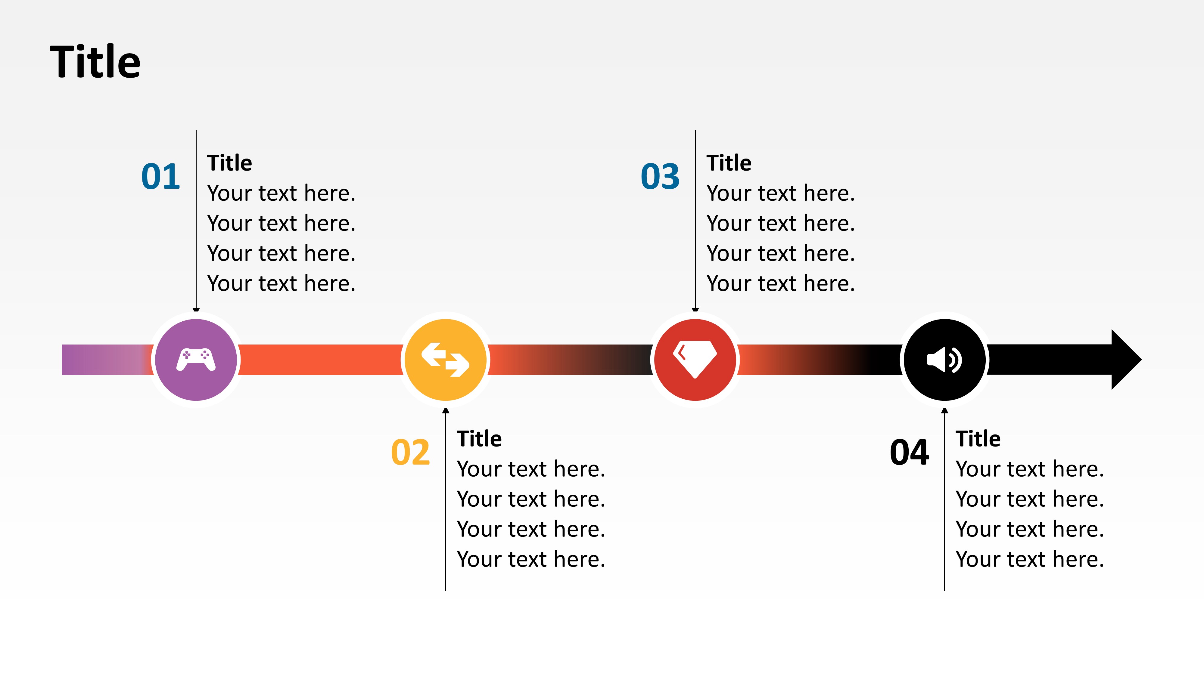 5 Steps Horizontal Timeline Diagram Ppt Slidemodel vrogue.co