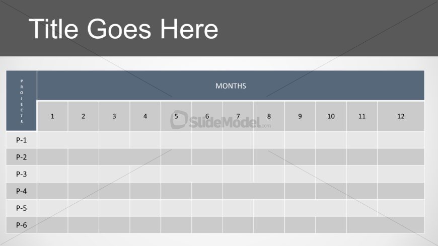 Presentation of Data Table