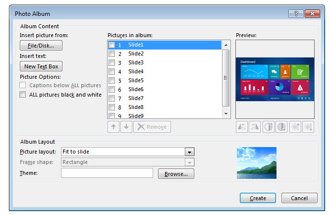 Insert Many Pictures at Once in PowerPoint 2013