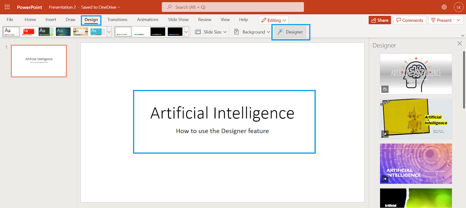 How to Use PowerPoint Design Ideas and How to Implement Them