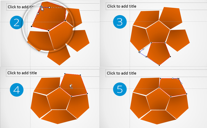 PowerPoint Complex 3D Shape