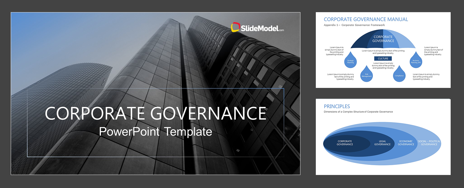 Corporate Governance PowerPoint template
