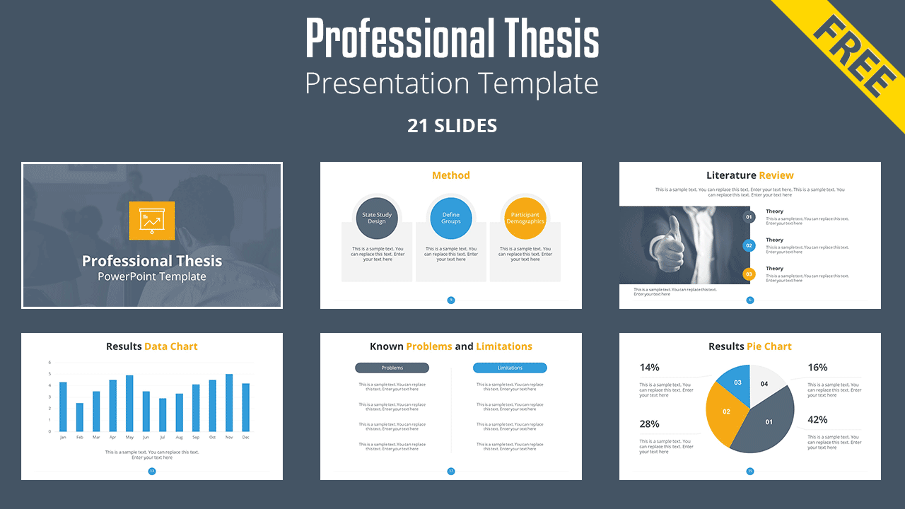 research paper presentation ppt template free download