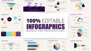 PPT Pastel Theme +94 Infographics Bundle
