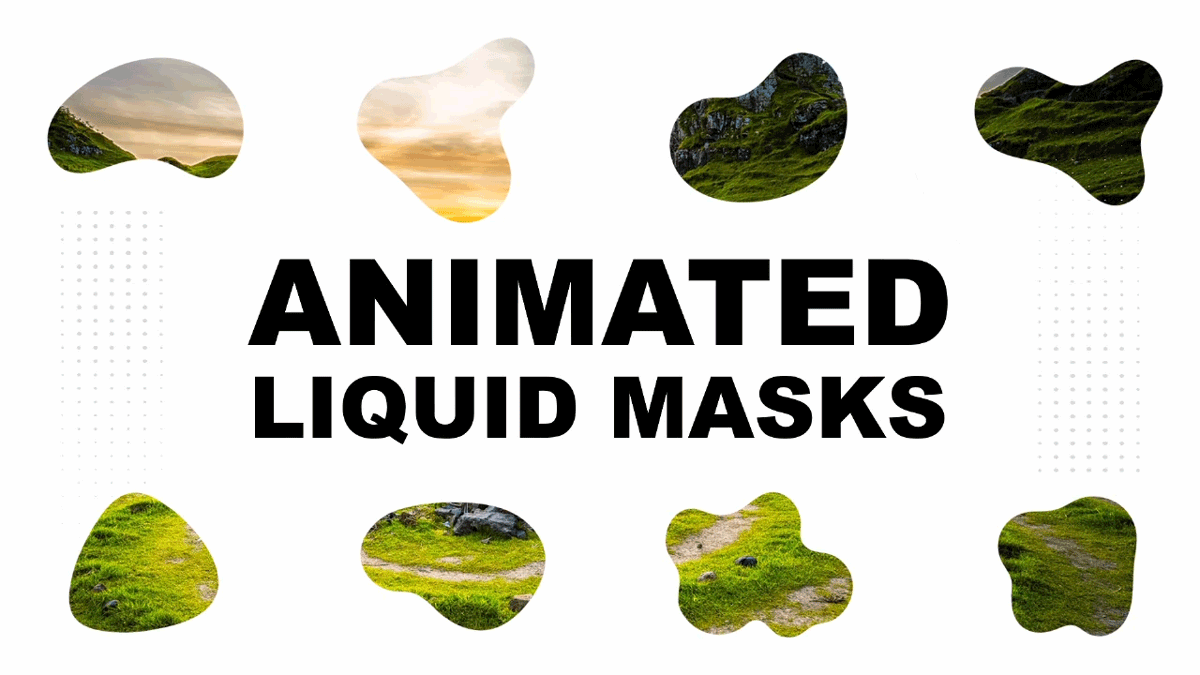 Animation of Fluid Image Masking Shapes PPT SlideModel