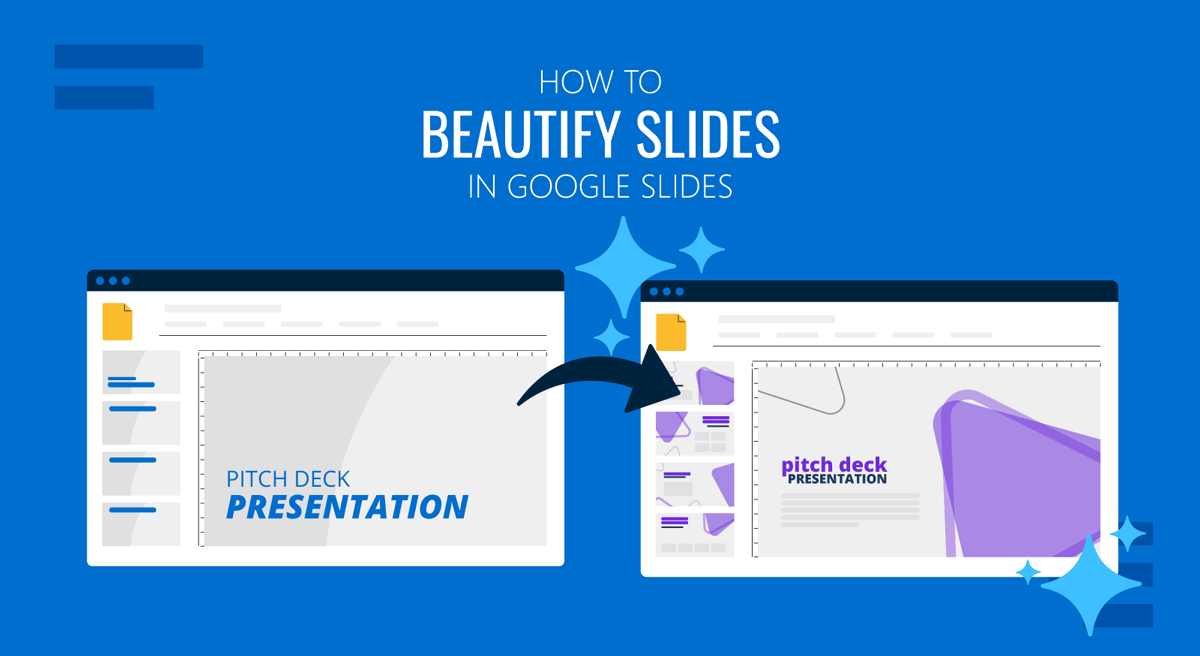 Cover for How to Beautify Slides in Google Slides by SlideModel