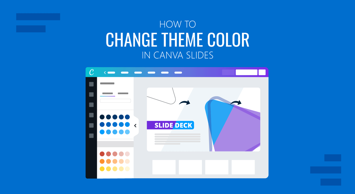 Color World Wide Sign How to Change Theme Color in Canva Slides