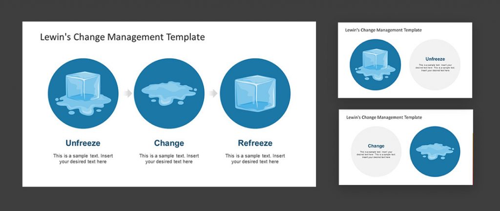 Lewins Change Management Model PowerPoint Templates Lewins Change Management Model PPT Template