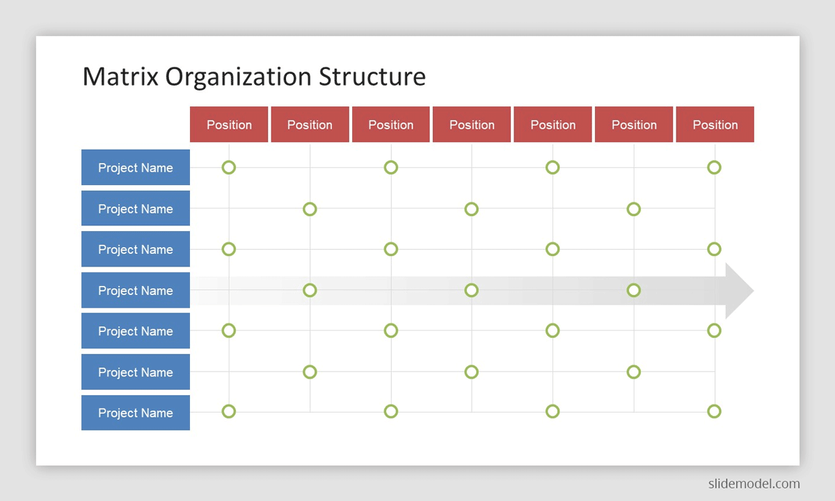 Matrix Organization Structure Template