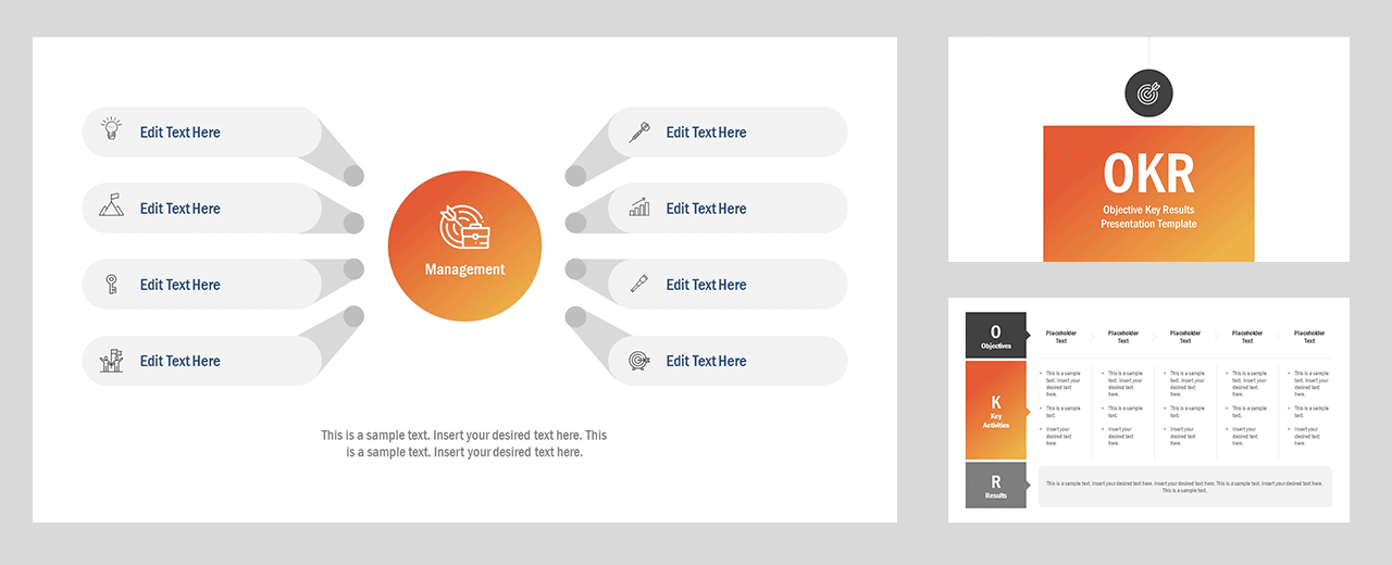 OKR PowerPoint template