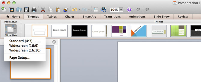 Where Is The Design Tab In Powerpoint 2011 For Mac