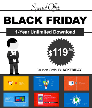 Popup Banner Blackfriday Slidemodel