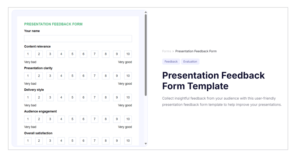 Example of feedback email by MailModo.com
