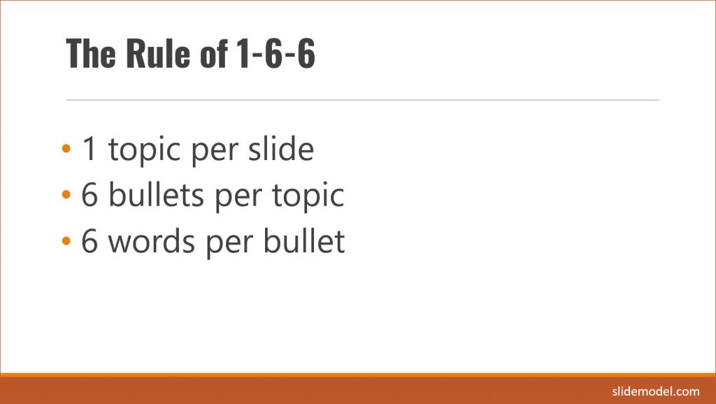 The rule of 1-6-6