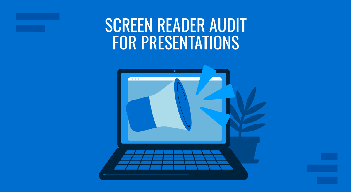 How to Perform a Screen Reader Audit for Presentations guide by SlideModel
