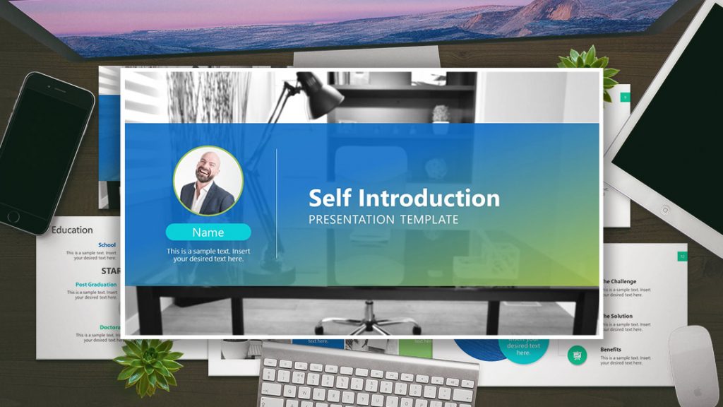 how to make a powerpoint presentation about yourself for an interview