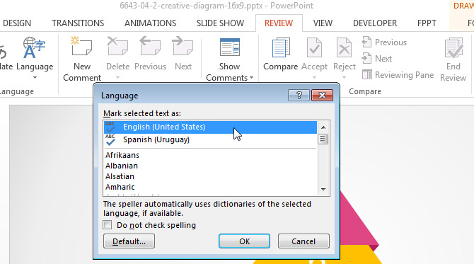 change language in word for mac 2011