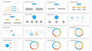 Business Selection of Infographic PowerPoint