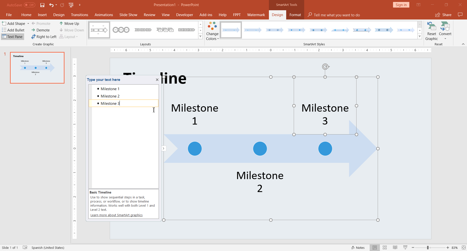 how to create a timeline in a powerpoint presentation