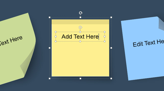 simple sticky notes where is the text stored