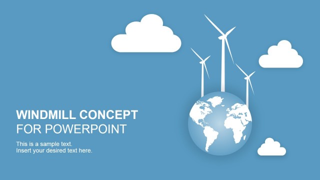 Windmill Concept Design for PowerPoint